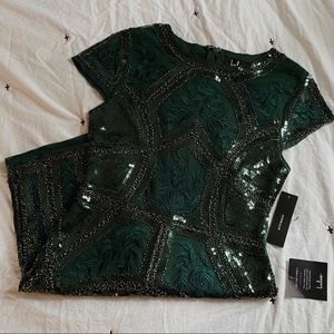 Lulu’s Embroidered Beaded Dress - New With Tags!
